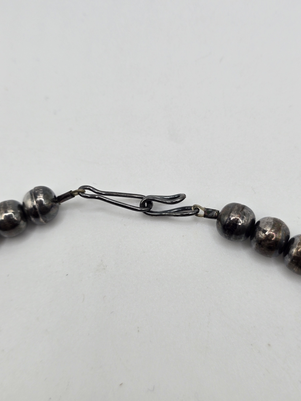 Vintage R. Williams Navajo Sterling Silver Turquoise Stone Parure - Picture 15 of 16